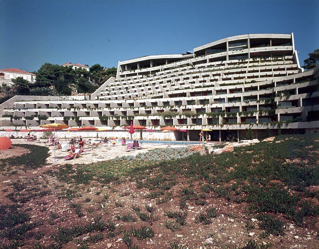 Hotel Libertas in Dubrovnik, Architekten: Andrija Čičin-Šain, Žarko Vincek 1974 © ccn-images Zagreb